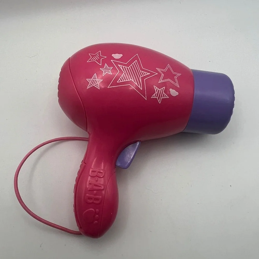 Build-A-Bear Accessories Lot Cake FootBall Paw Patrol Hat Hair Dryer
